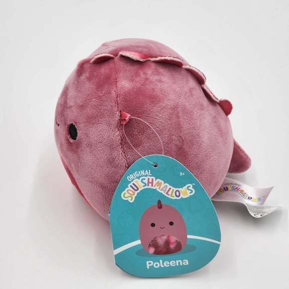 POLEENA DINOSAUR DINO S5" Soft Plush Squishmallow Kellytoy Collectible Tie Dye - Picture 3 of 7